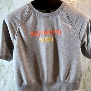 Old Navy Sunshine Soul Short Sleeve Sweatshirt